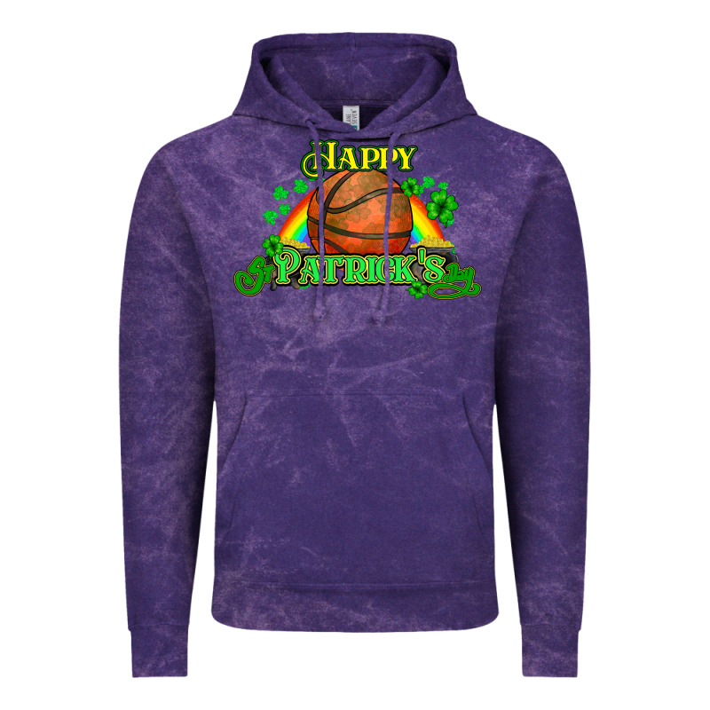 St. Patrick's Day Basketball Vintage Hoodie by HowdyJamesFarm | Teevron