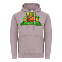 Vintage Zinc St. Patrick's Day Basketball Vintage Hoodie - HowdyJamesFarm