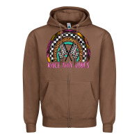 Chestnut race day vibes rainbow Zipper Hoodie - Artiststas