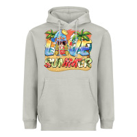 Moon Dust love summer gnomes  Background Heavyweight Hoodie - BarkalooDesign