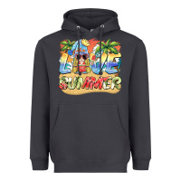Smoke love summer gnomes  Background Heavyweight Hoodie - BarkalooDesign