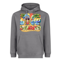 Storm love summer gnomes  Background Heavyweight Hoodie - BarkalooDesign