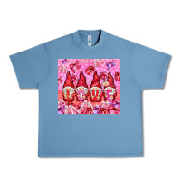 Pebble Blue Love gnomies with gift boxes tumbler Urban Heavy Tee - HowdyJamesFarm