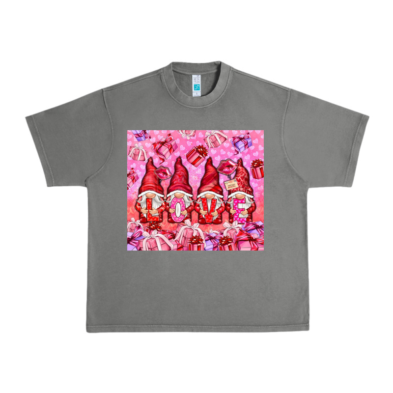 Love Gnomies With Gift Boxes Tumbler Urban Heavy Tee by HowdyJamesFarm | Teevron