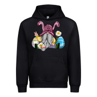 Black easter gnome with eggs Urban Hoodie - AdoDesignShop