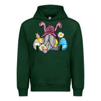 Forest Green easter gnome with eggs Urban Hoodie - AdoDesignShop