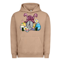 Pigment Burro easter gnome with eggs Urban Hoodie - AdoDesignShop