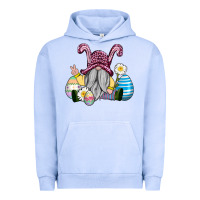 Pigment Grape Ice easter gnome with eggs Urban Hoodie - AdoDesignShop