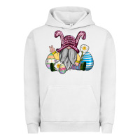 Pigment Lunar Rock easter gnome with eggs Urban Hoodie - AdoDesignShop