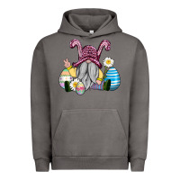 Pigment Tornado easter gnome with eggs Urban Hoodie - AdoDesignShop
