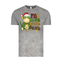 Cloud Rock watercolor t rex fa rawr rawr rawr christmas Vintage Tee - CowGirlArtShop