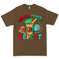 Cacao coffee teach repeat Premium Tee - NancyCooperArtShop