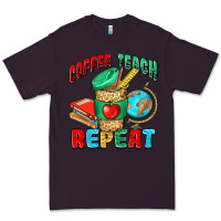 Plum coffee teach repeat Premium Tee - NancyCooperArtShop