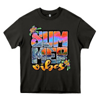 Asphalt sum mer vibes Heavy Core Tee - JahusDesignShop