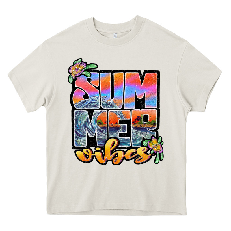 Sum Mer Vibes Heavy Core Tee by JahusDesignShop | Teevron