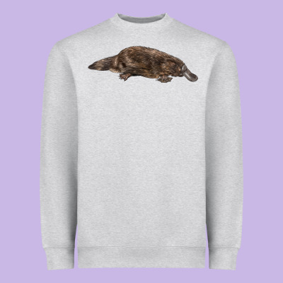 Platypus Heavyweight Sweatshirt Designed By Lillyallendesigns