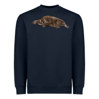 Navy Platypus Heavyweight Sweatshirt - LillyAllenDesigns