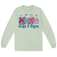 Matcha xoxo hugs and kisses paws olivia Long Sleeve Tee - OliviaCreatesArt