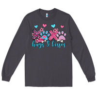 Smoke xoxo hugs and kisses paws olivia Long Sleeve Tee - OliviaCreatesArt