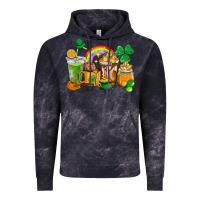 Cloud Black St. Patricks coffee cups Vintage Hoodie - HowdyJamesFarm