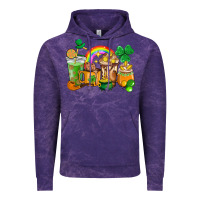Cloud Purple St. Patricks coffee cups Vintage Hoodie - HowdyJamesFarm