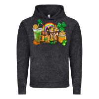 St. Patricks Coffee Cups Vintage Hoodie | Teevron