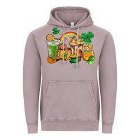 Vintage Zinc St. Patricks coffee cups Vintage Hoodie - HowdyJamesFarm