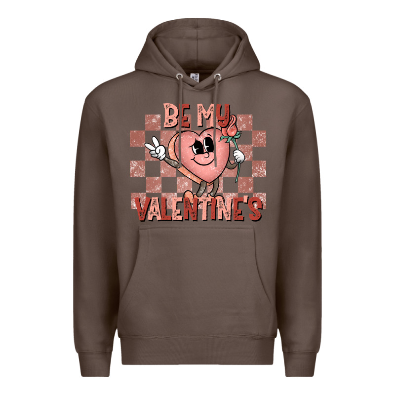 Be My Valentines Premium Hoodie by CowhideDigitalArt | Teevron