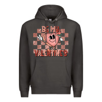 Smoke Be My Valentines Premium Hoodie - CowhideDigitalArt