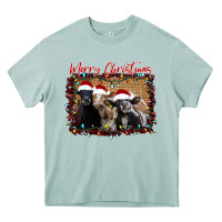 Arona Merry Christmas Cows Heavy Core Tee - Bettercallsaul