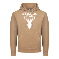 Vintage Coffee Hunting Retirement Plan Funny Elk Deer Retired Hunter Gift Vintage Hoodie - longCreatives