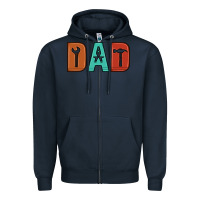 Navy dad Zipper Hoodie - Artiststas