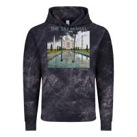 Cloud Black india agra taj mahal mausoleum travel tourist Vintage Hoodie - longCreatives