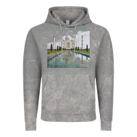 Cloud Rock india agra taj mahal mausoleum travel tourist Vintage Hoodie - longCreatives