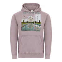 Vintage Zinc india agra taj mahal mausoleum travel tourist Vintage Hoodie - longCreatives