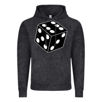 Vintage Black black gaming dice halloween costume cool quirky funny Vintage Hoodie - longCreatives