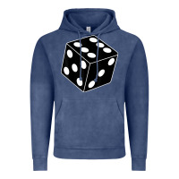 Vintage Denim black gaming dice halloween costume cool quirky funny Vintage Hoodie - longCreatives