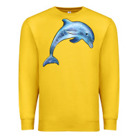 Lemon dolphin Premium Sweatshirt - BarkalooDesign