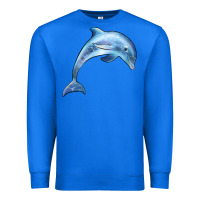 True Royal dolphin Premium Sweatshirt - BarkalooDesign