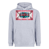 Heather Grey western mama pink glitter Heavyweight Hoodie - BarkalooDesign