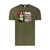 Vintage Olive the elf omg santa Vintage Tee - CowGirlArtShop