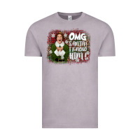 Vintage Zinc the elf omg santa Vintage Tee - CowGirlArtShop