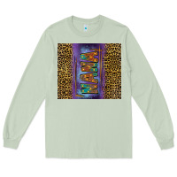 Matcha leopard nana tumbler Long Sleeve Tee - FaDigitalArtStudio