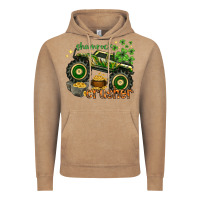 Vintage Coffee shamrock crusher st. patrick's day Vintage Hoodie - HowdyJamesFarm