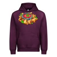 Mauve Wine nacho Urban Hoodie - AdoDesignShop
