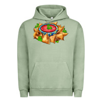 Pigment Oil Green nacho Urban Hoodie - AdoDesignShop