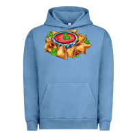Pigment Pebble Blue nacho Urban Hoodie - AdoDesignShop