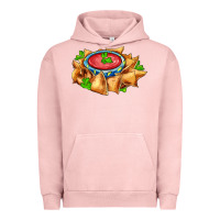 Pigment Salmon nacho Urban Hoodie - AdoDesignShop