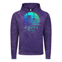 Cloud Purple Vintage Aruba Beach Tropical Vibes Vacation Souvenir Gift Vintage Hoodie - longCreatives