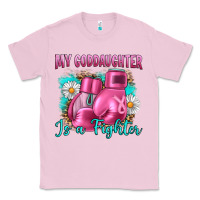 Bubblegum Pink Breast Cancer my Goddaughter is a fighter Classic Tee - Artiststas